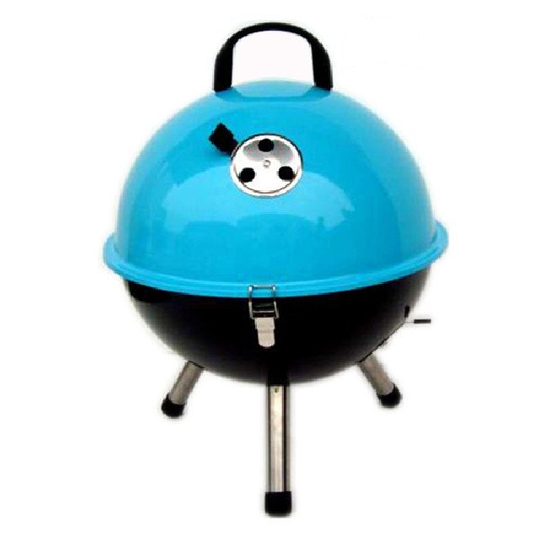 wholesales 14.5'' Round shape football shape charcoal bbq BBQ grill